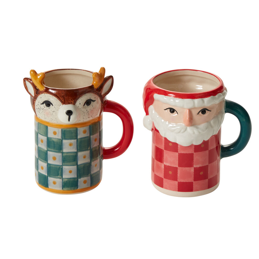 Reindeer Games Mug Set of 4