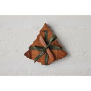 Mini Tree Board, Natural, Spruce Ribbon