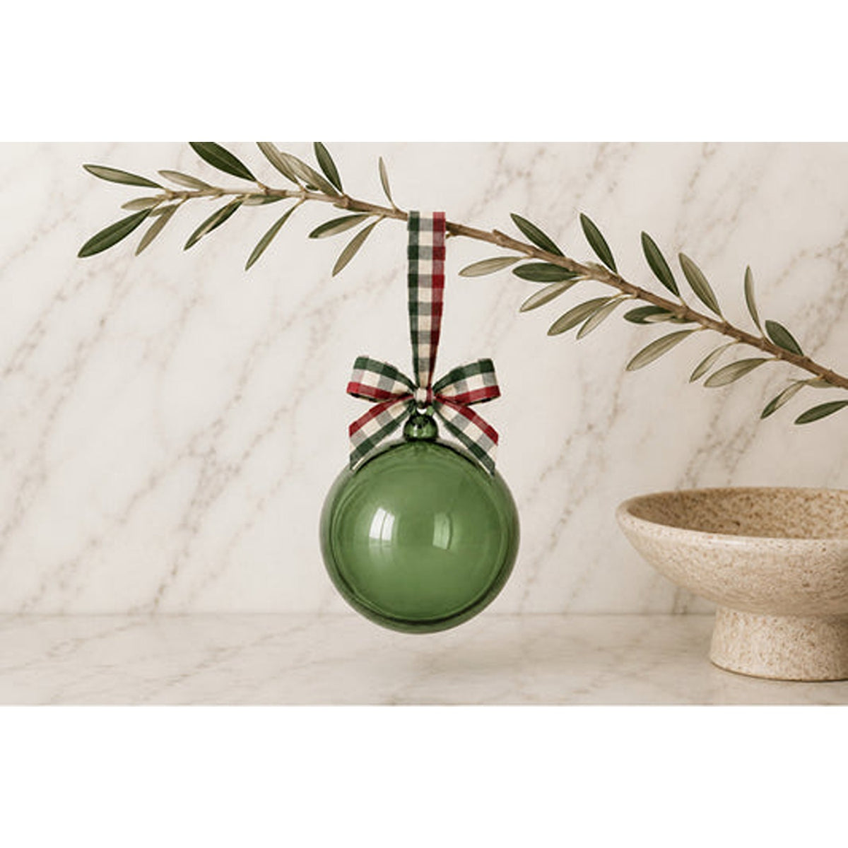 5" Glass Globe Ornament