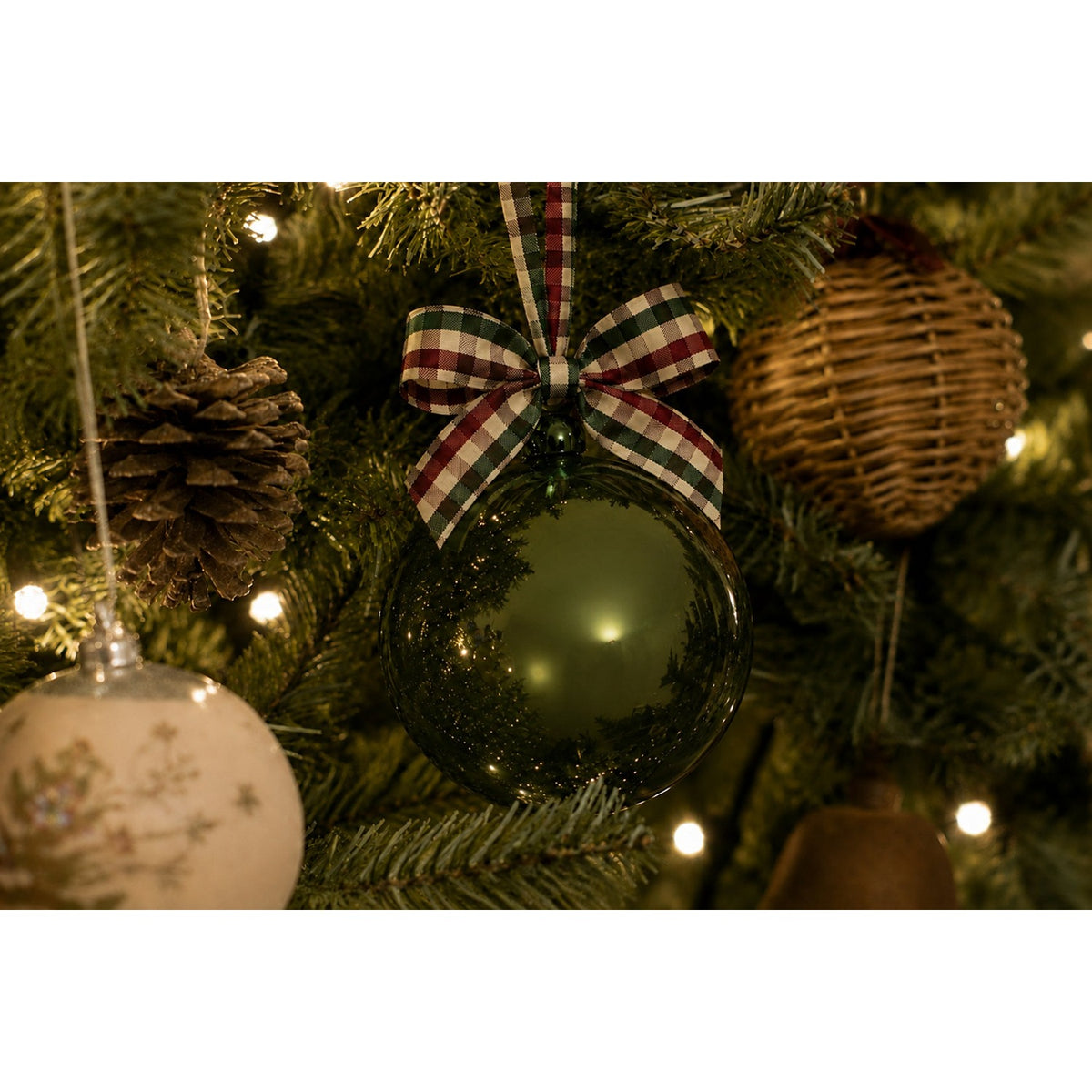 5" Glass Globe Ornament