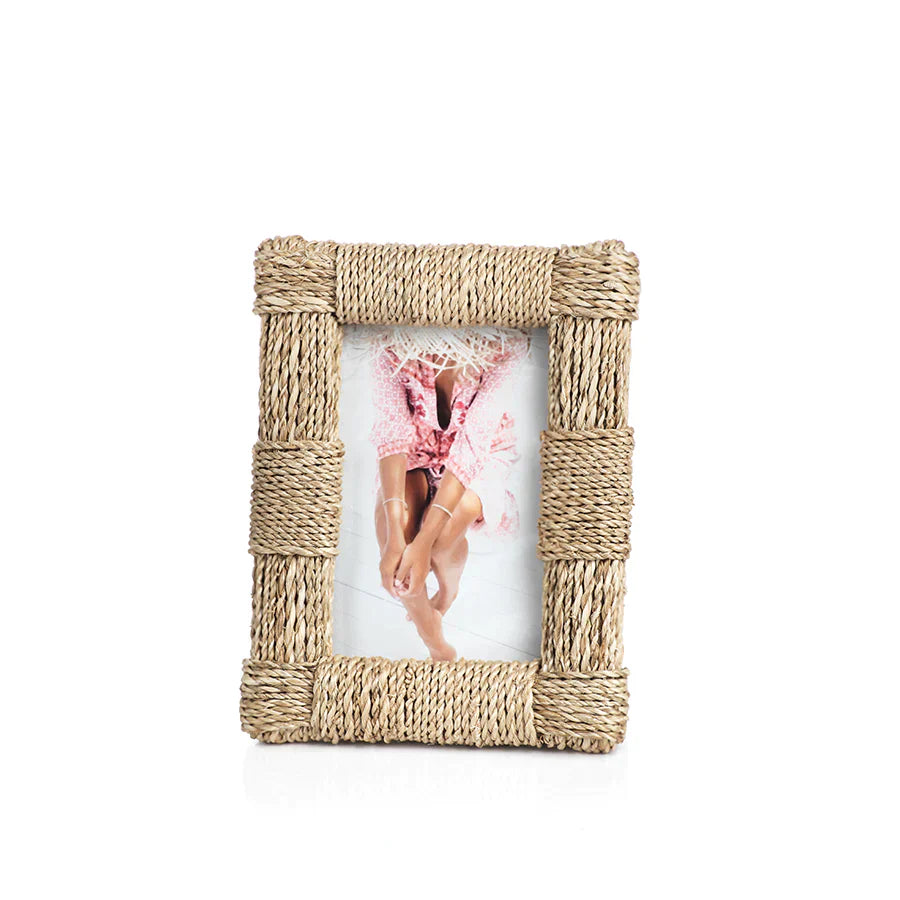 Faenza Abaca Rope Photo Frame