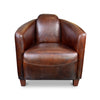 Alpen Club Chair Dark Brown Leather