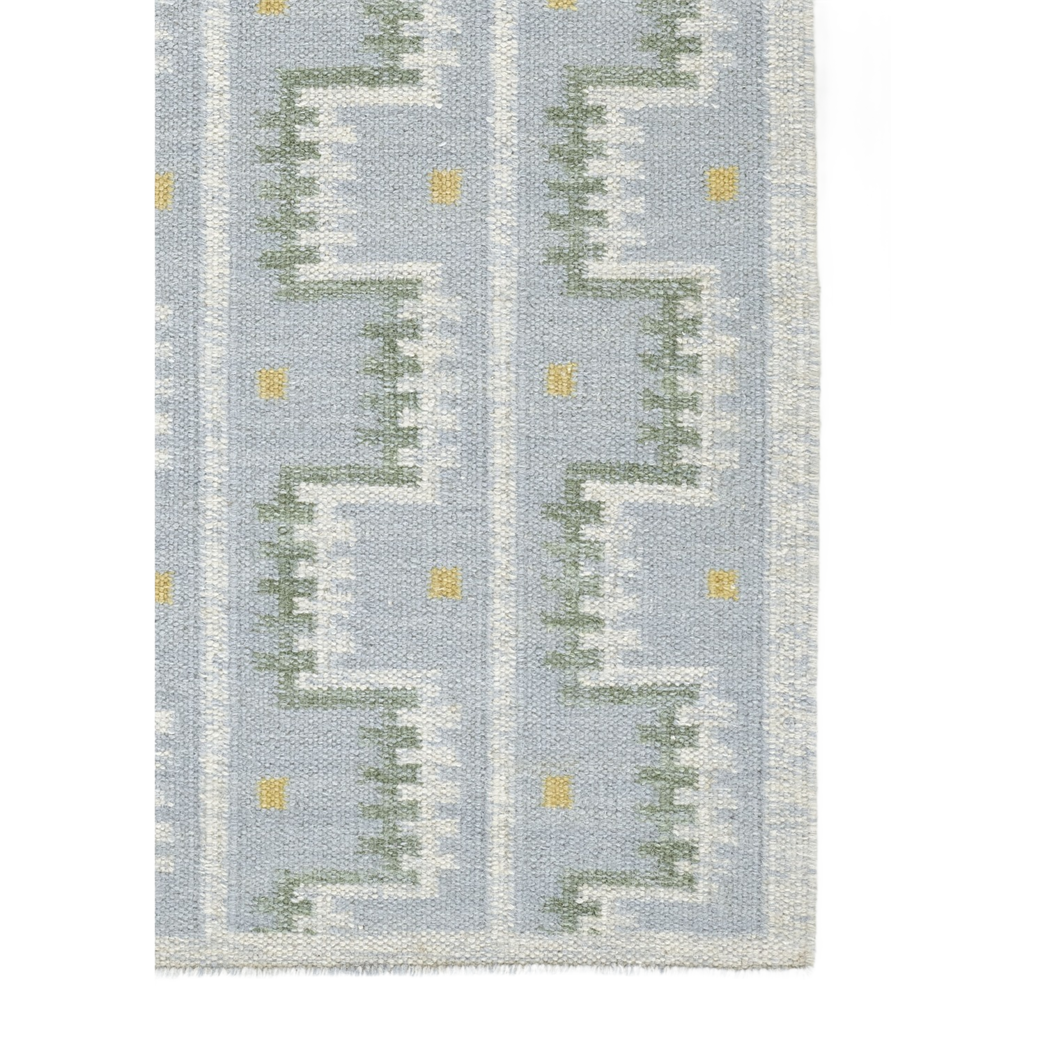 Scandi Staircase Pattern Handwoven Rug