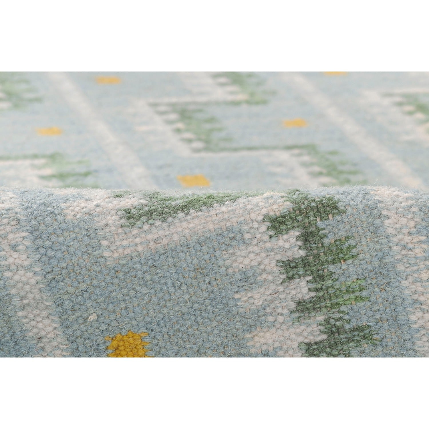 Scandi Staircase Pattern Handwoven Rug