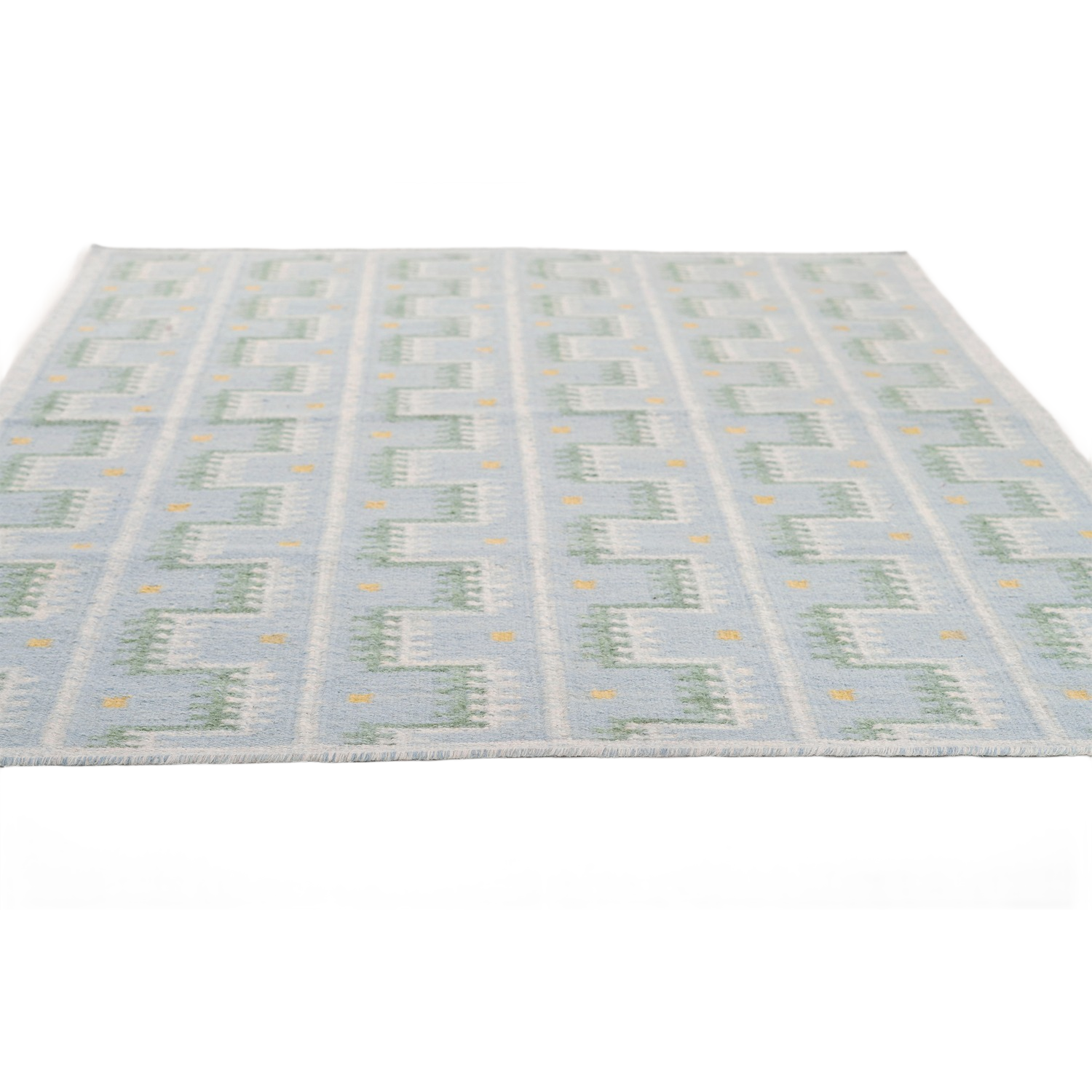 Scandi Staircase Pattern Handwoven Rug
