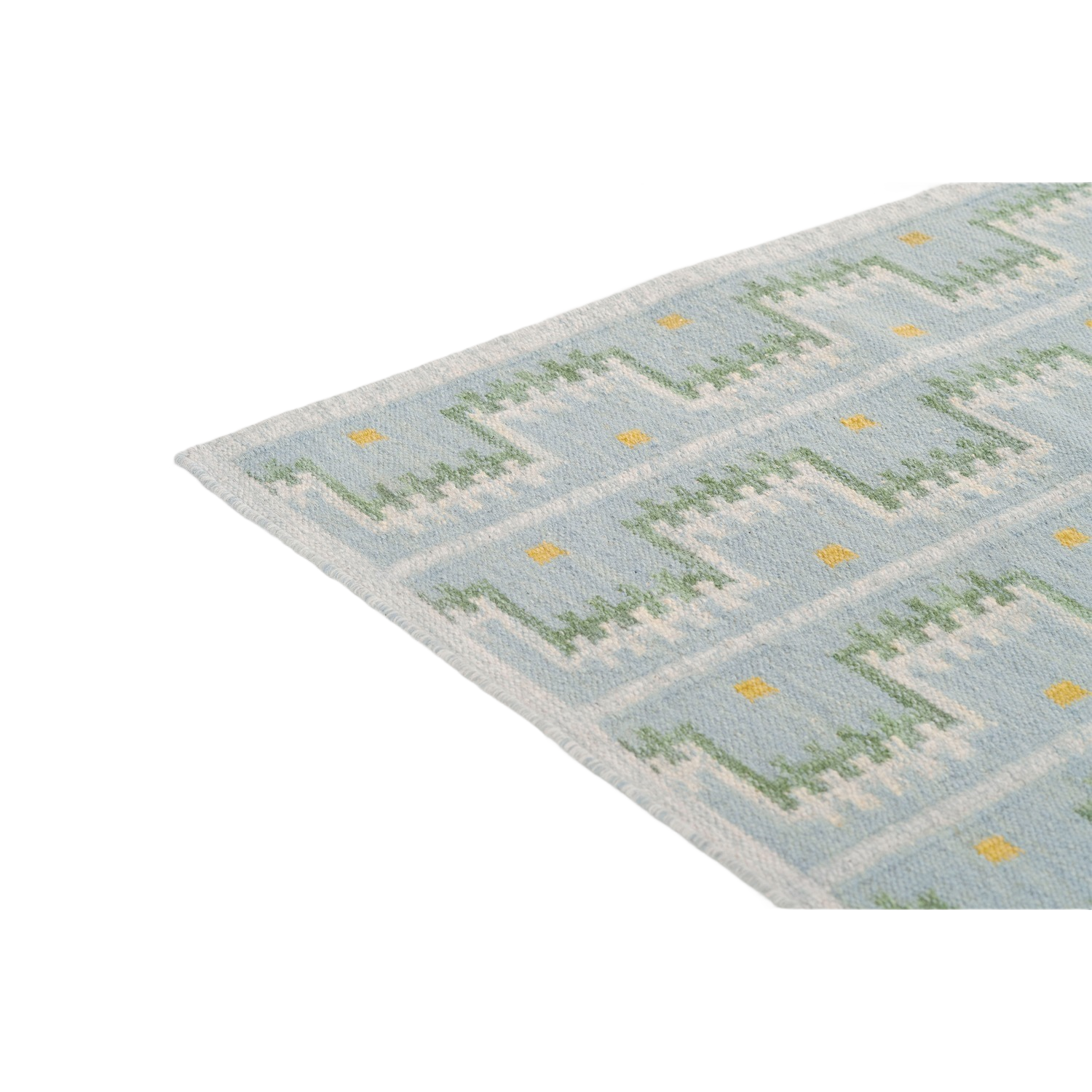 Scandi Staircase Pattern Handwoven Rug