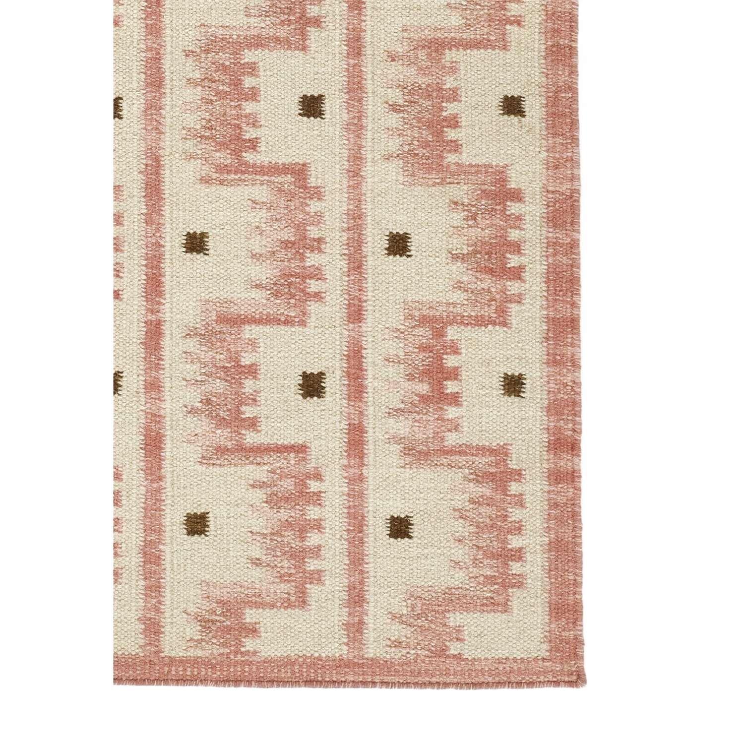Scandi Staircase Pattern Handwoven Rug