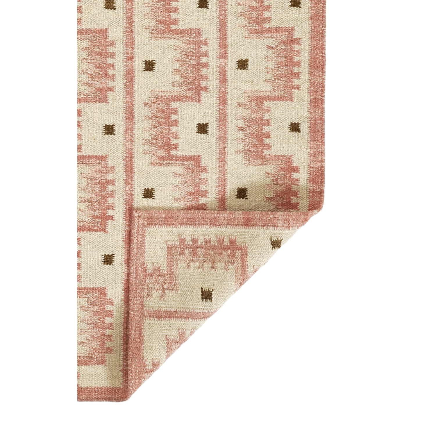 Scandi Staircase Pattern Handwoven Rug