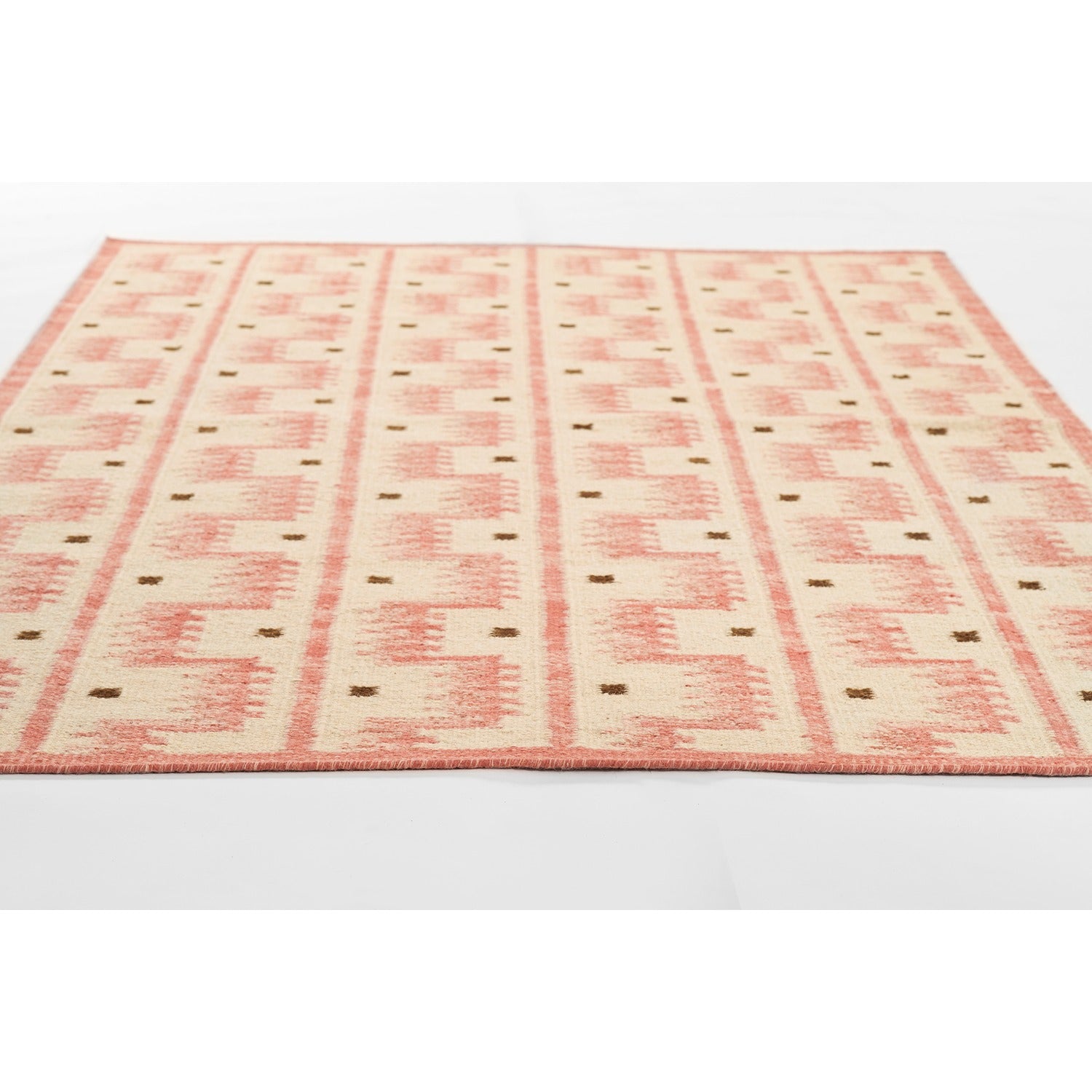 Scandi Staircase Pattern Handwoven Rug