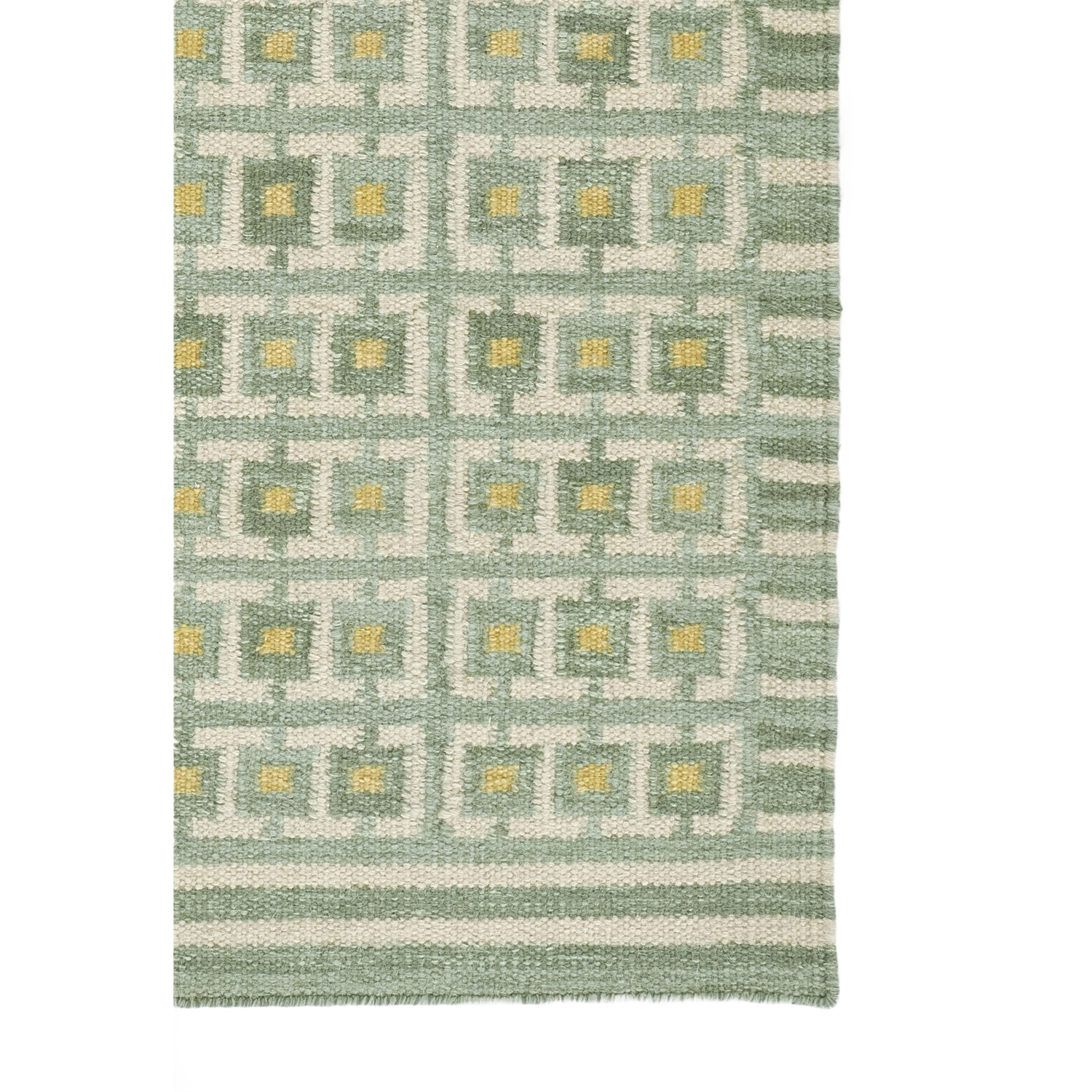 Scandi Square Grid Handwoven Rug