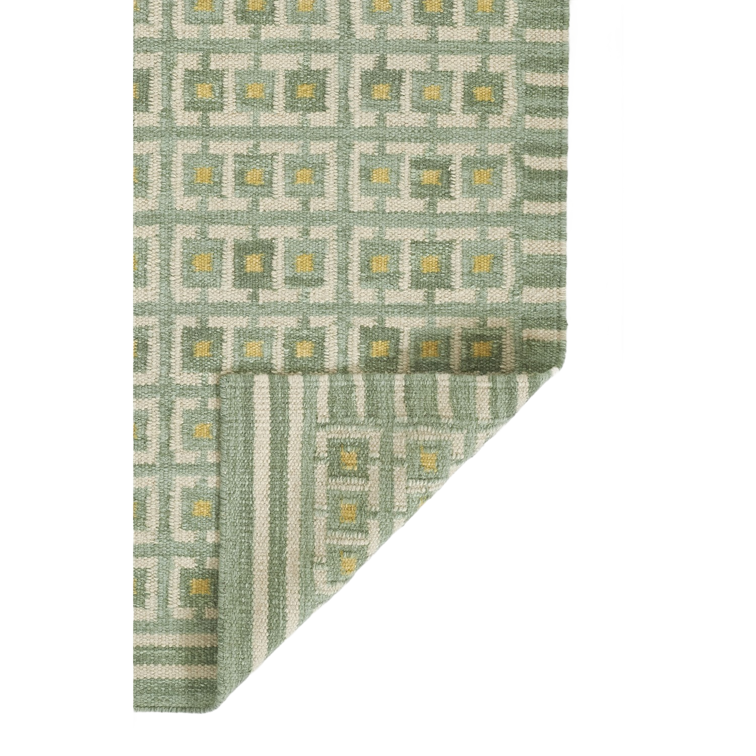 Scandi Square Grid Handwoven Rug