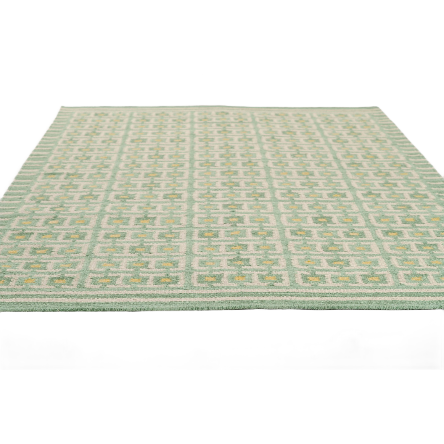 Scandi Square Grid Handwoven Rug
