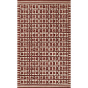 Scandi Square Grid Handwoven Rug