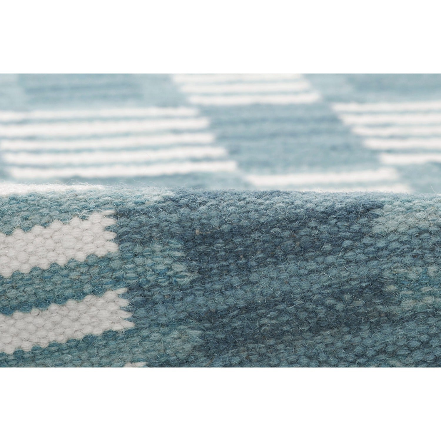 Scandi Checkered Handwoven Rug