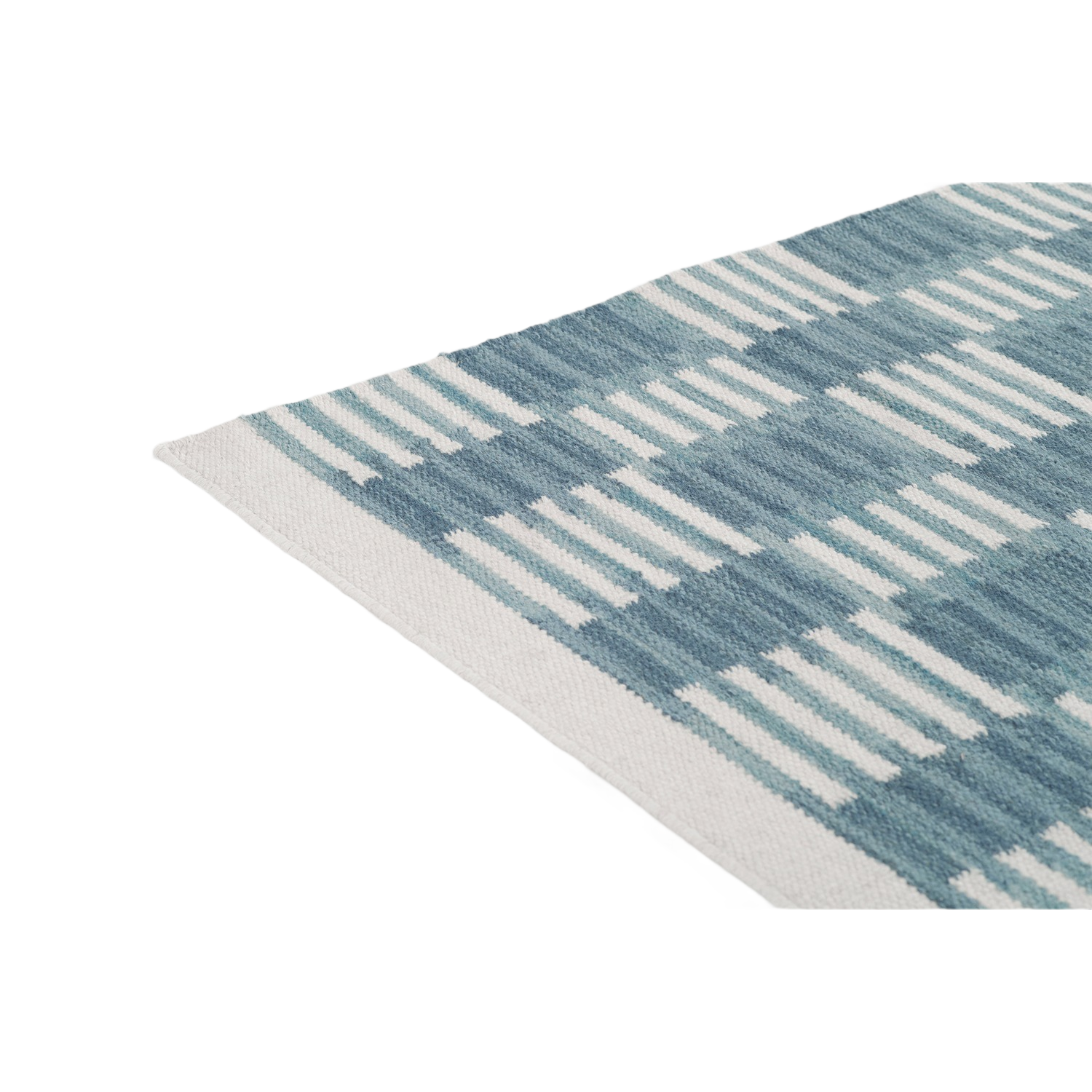 Scandi Checkered Handwoven Rug
