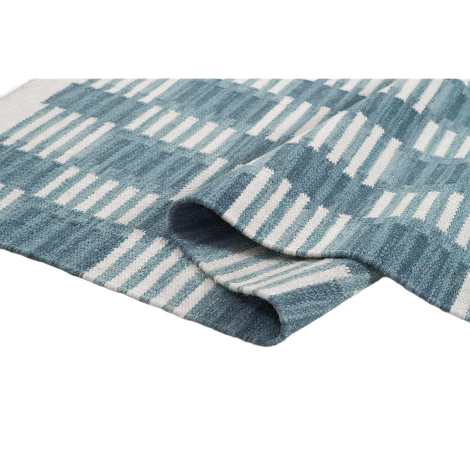 Scandi Checkered Handwoven Rug