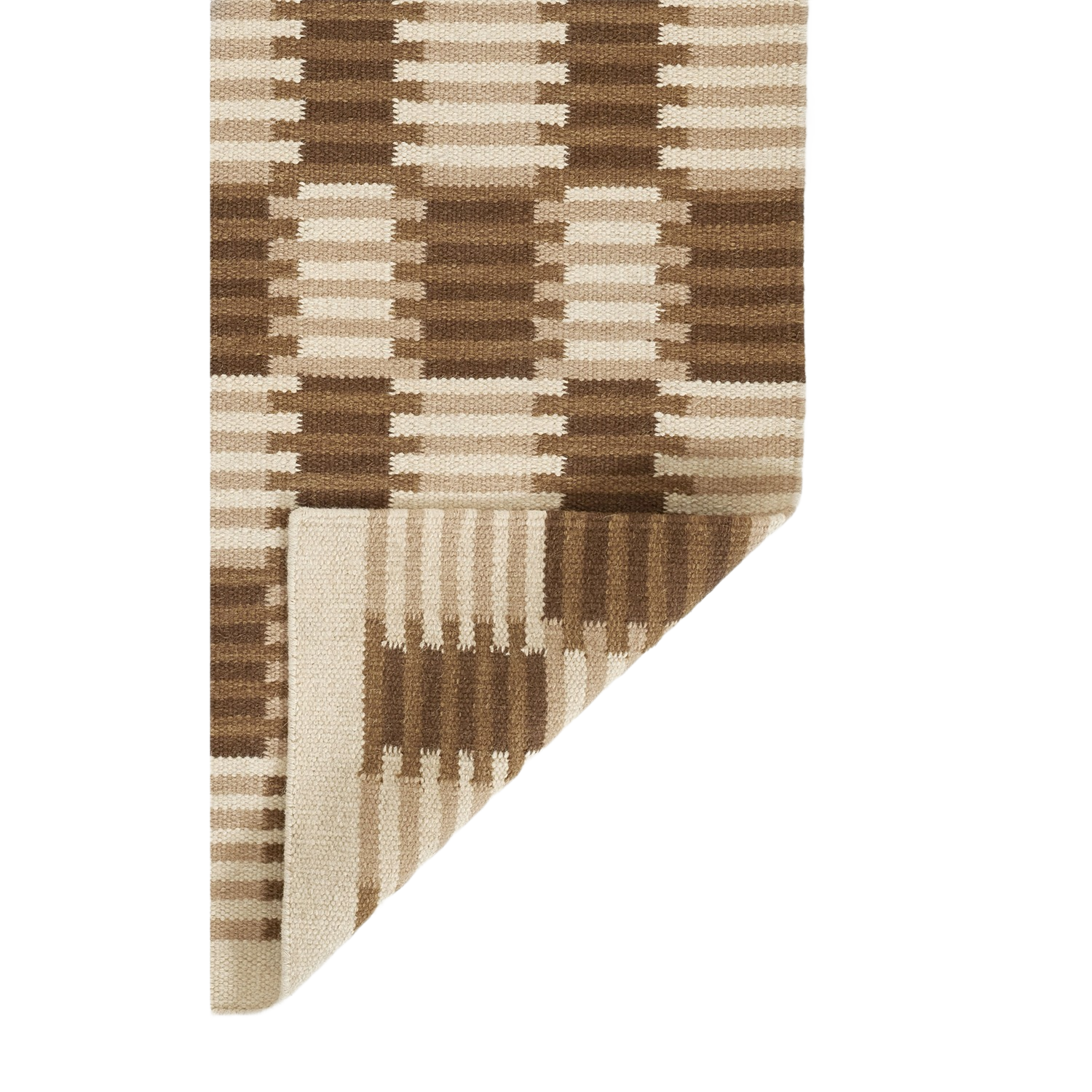 Scandi Checkered Handwoven Rug