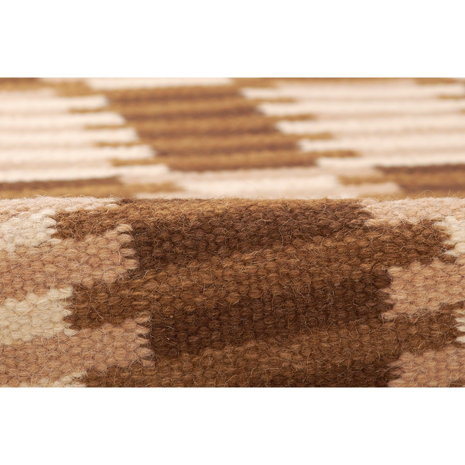 Scandi Checkered Handwoven Rug
