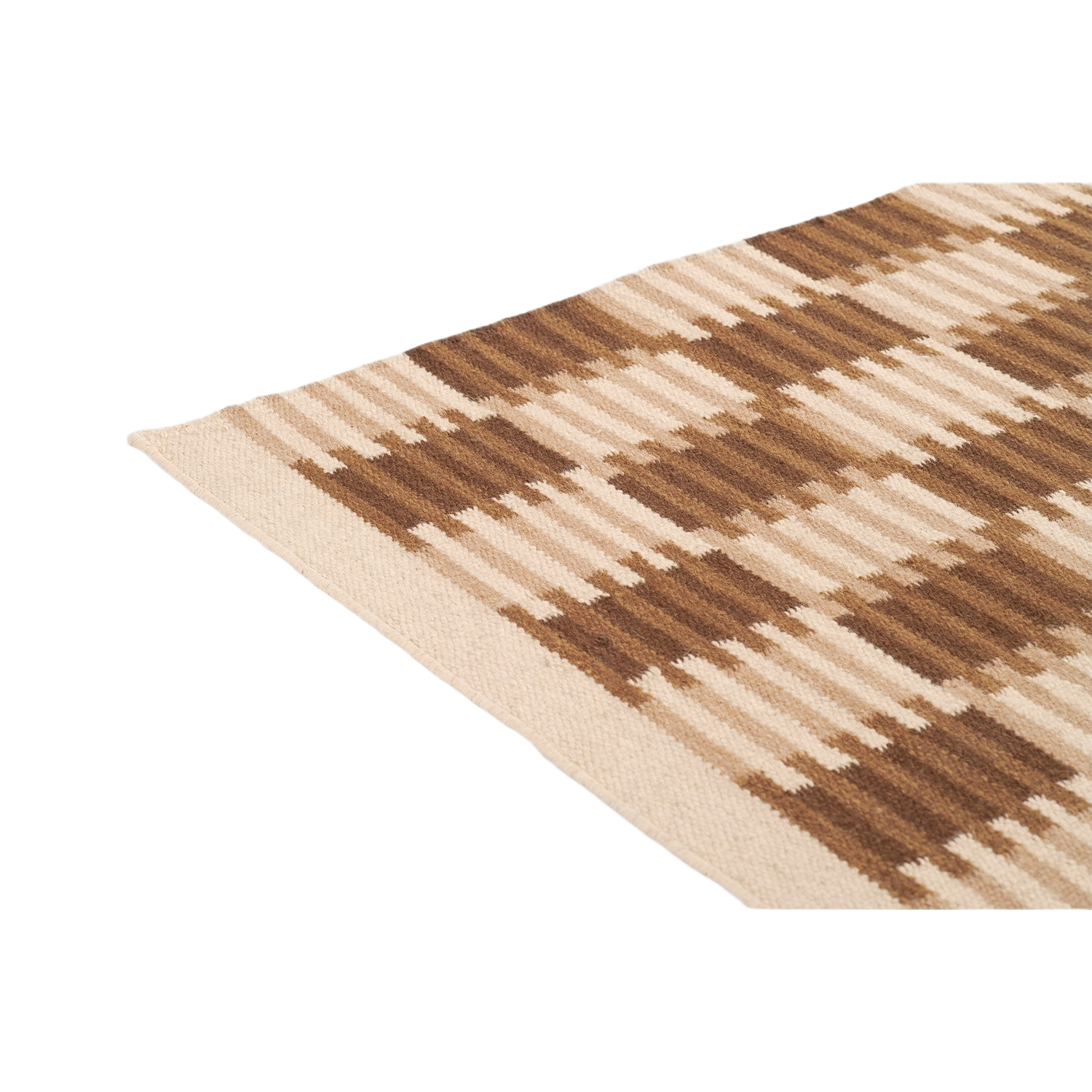 Scandi Checkered Handwoven Rug