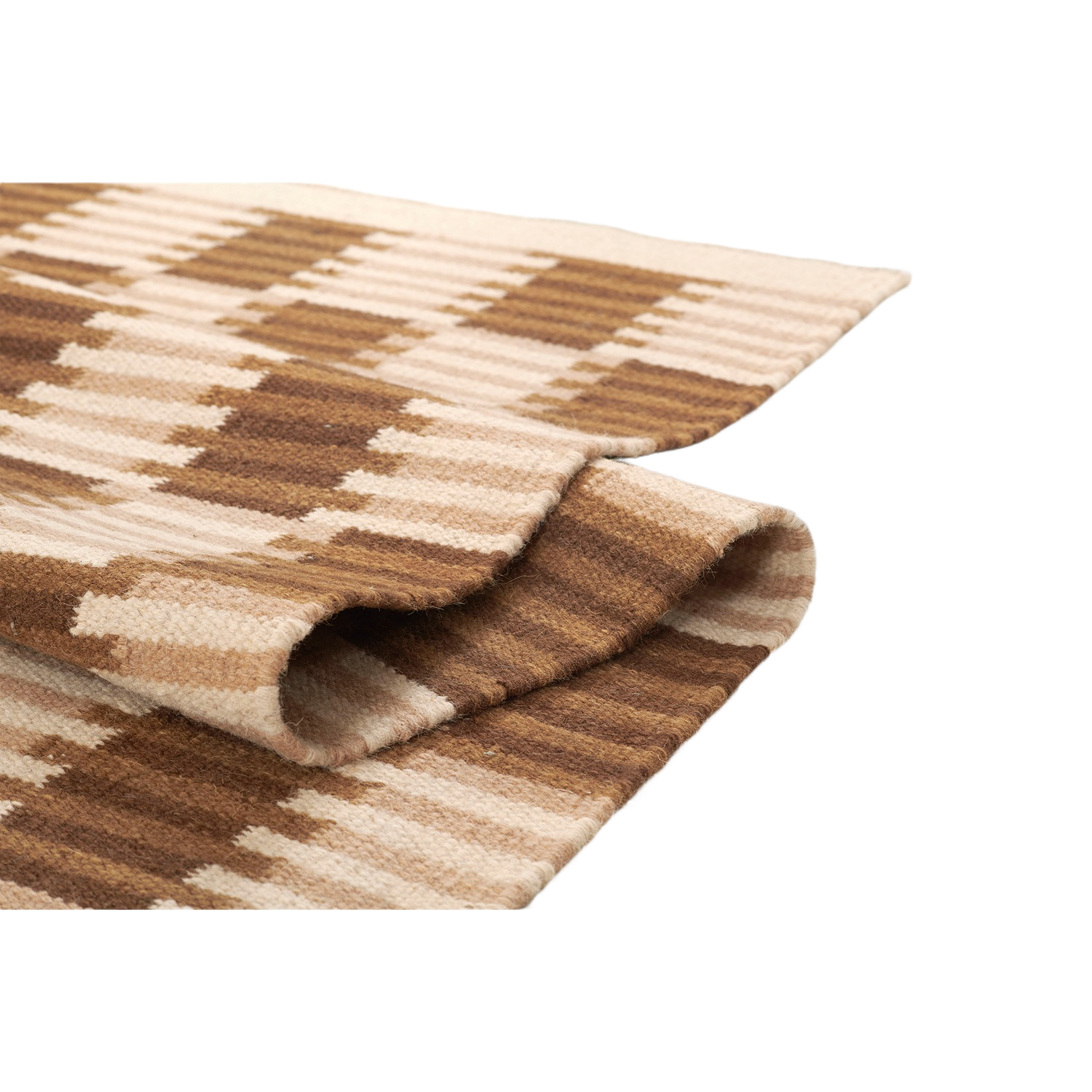 Scandi Checkered Handwoven Rug