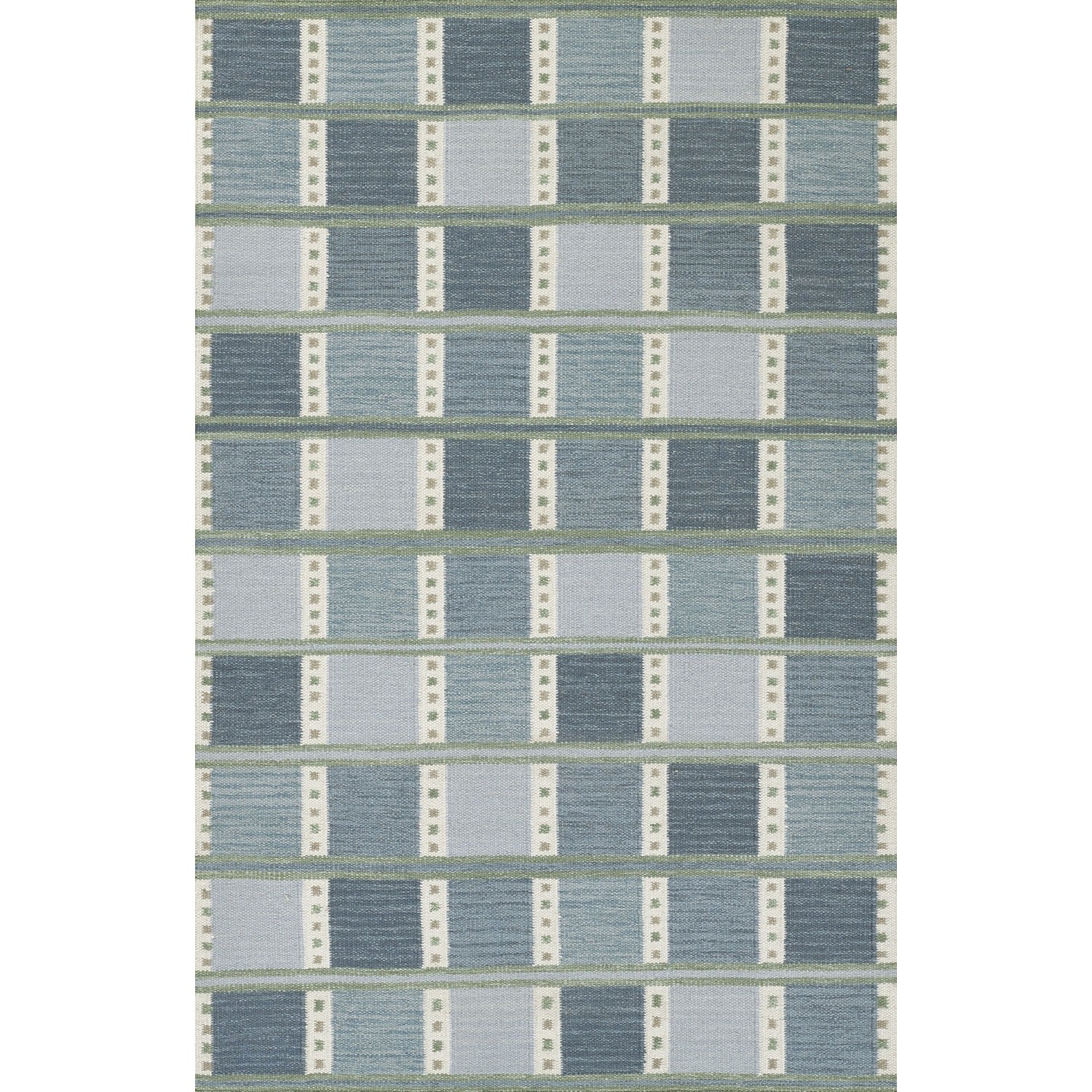 Scandi Rug - Blue