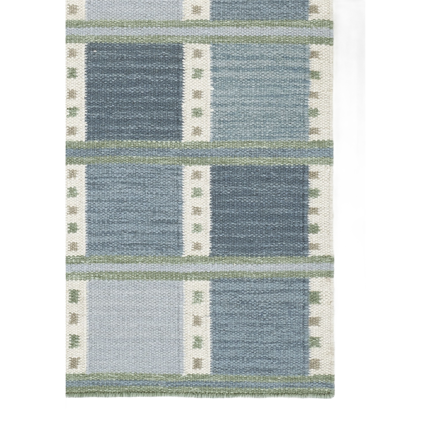 Scandi Rug - Blue