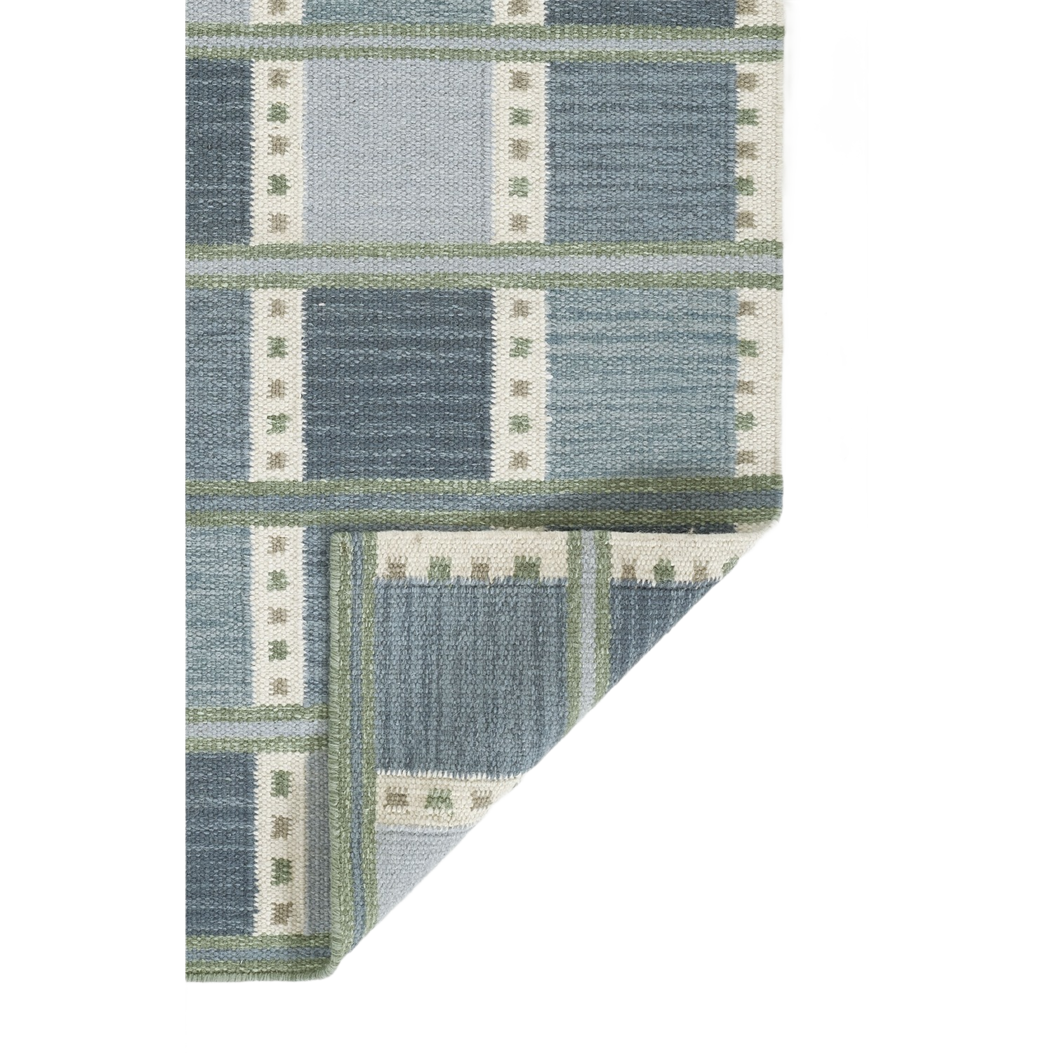 Scandi Rug - Blue