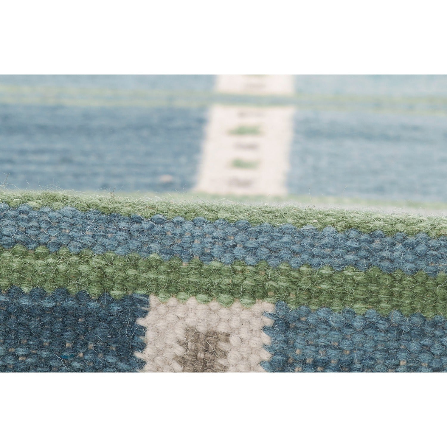 Scandi Rug - Blue