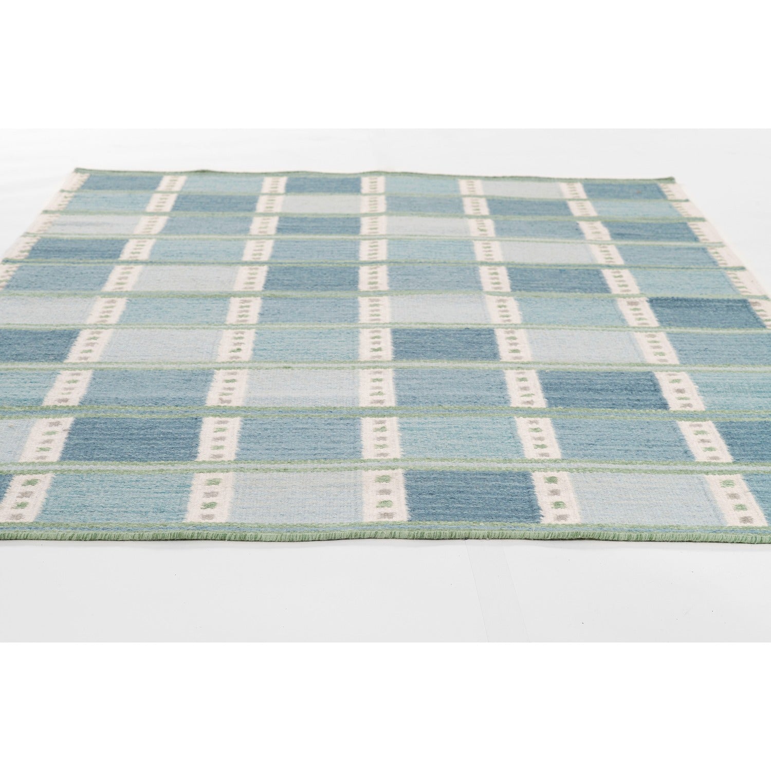 Scandi Rug - Blue