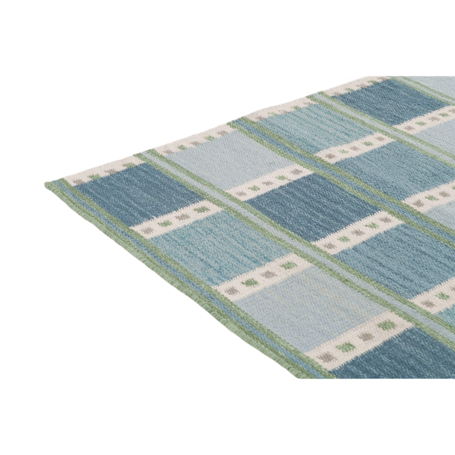 Scandi Rug - Blue