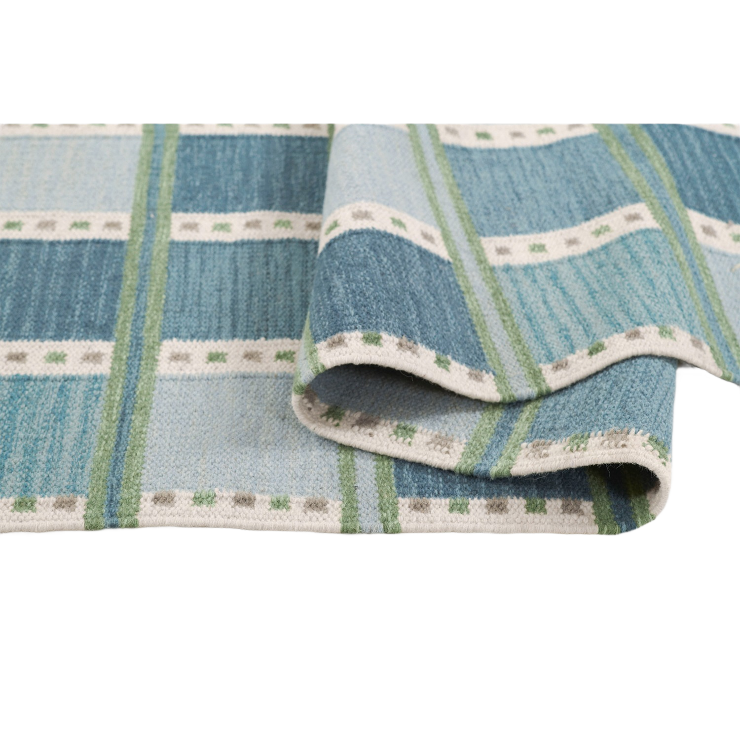 Scandi Rug - Blue