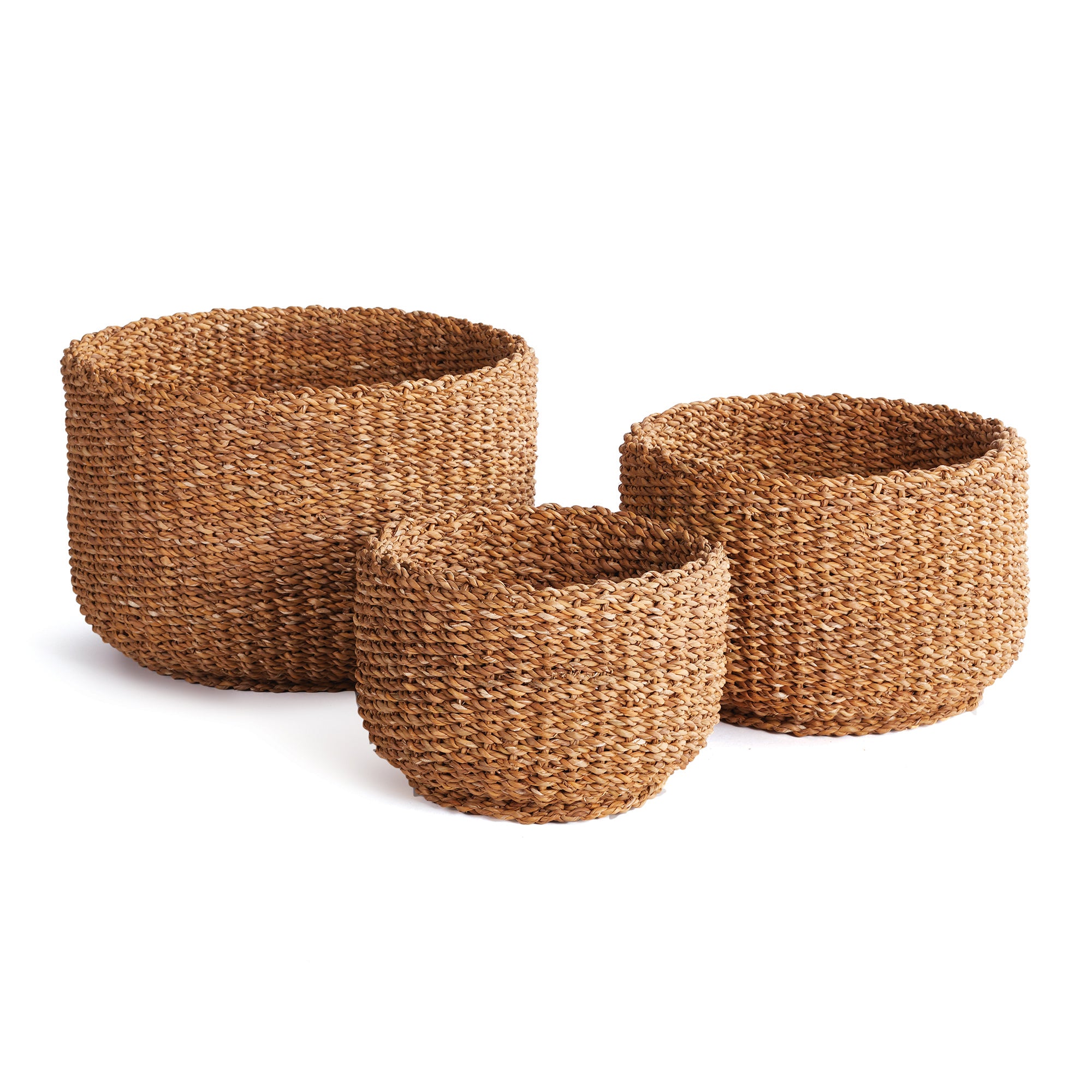 Seagrove Cylindrical Baskets, Set of 3