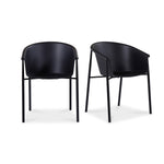 Jubilee Outdoor Dining Chair Black - Set of 2