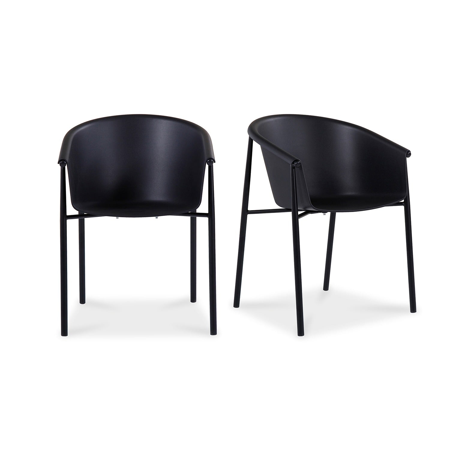 Jubilee Outdoor Dining Chair Black - Set of 2