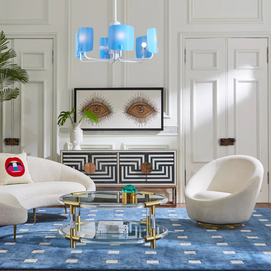 Ether Swivel Chair - Bergamo Snow