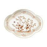 Ivory Scalloped Tray