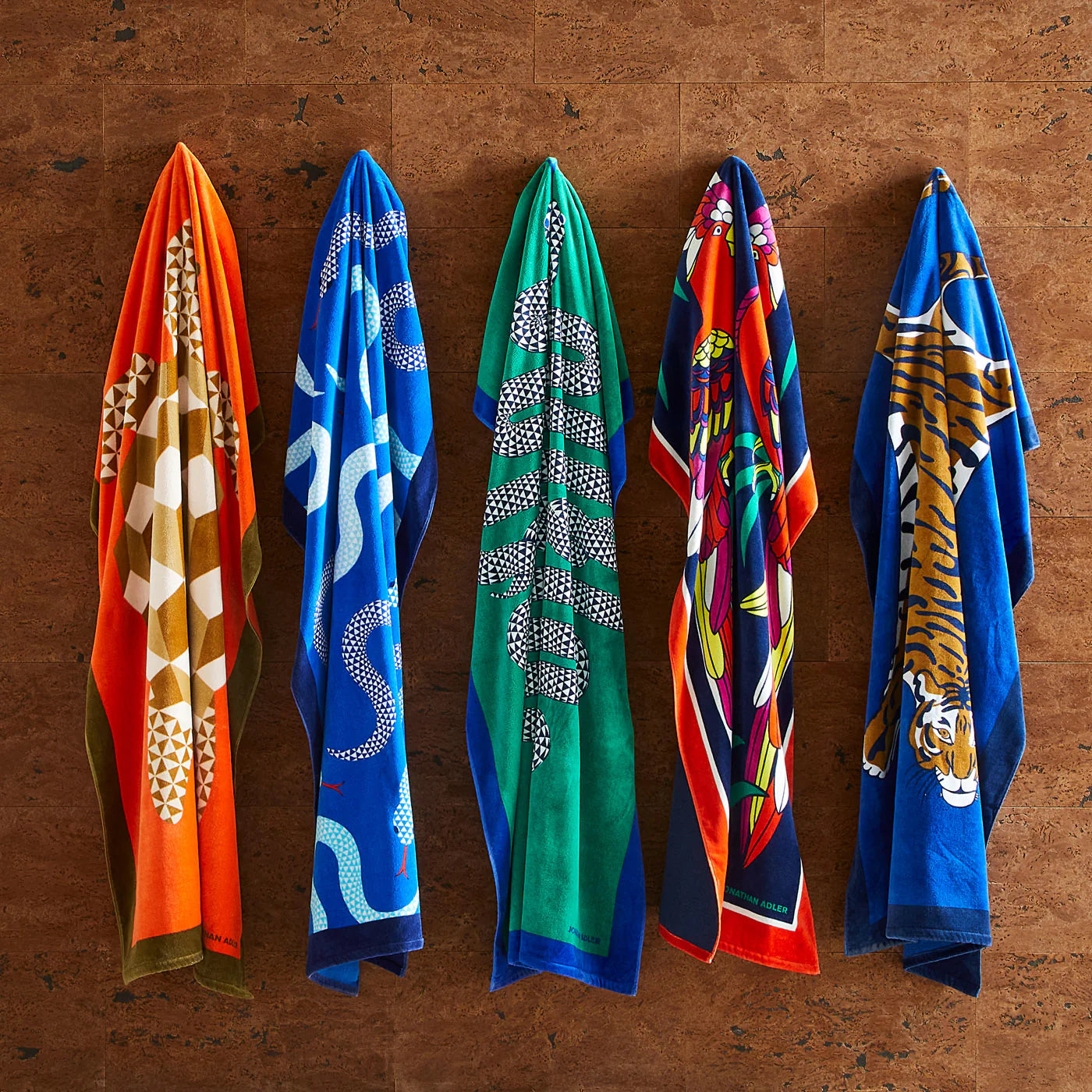Parrots Beach Towel