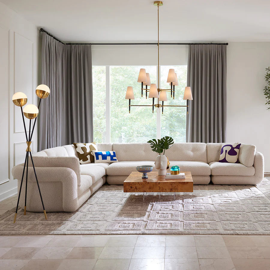 Pompidou Modular Six-Piece Sectional