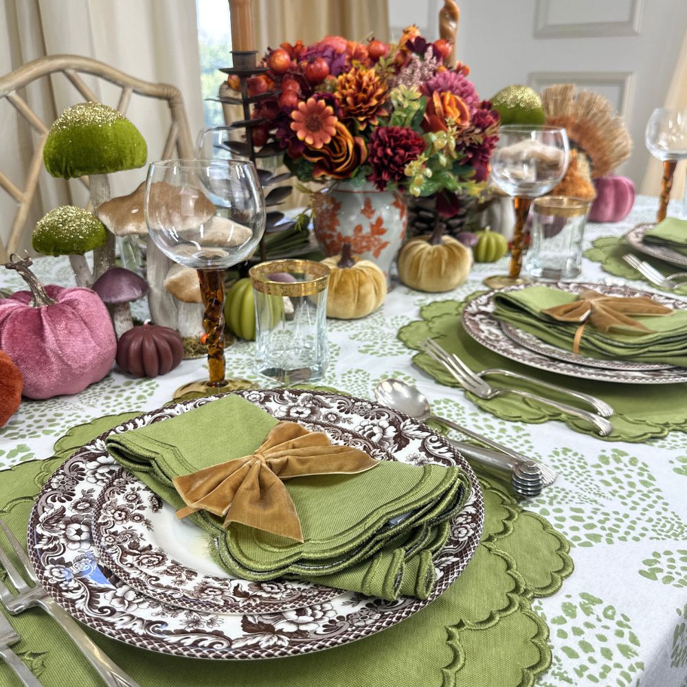 Lillian Napkin - Sage (Set of 4)