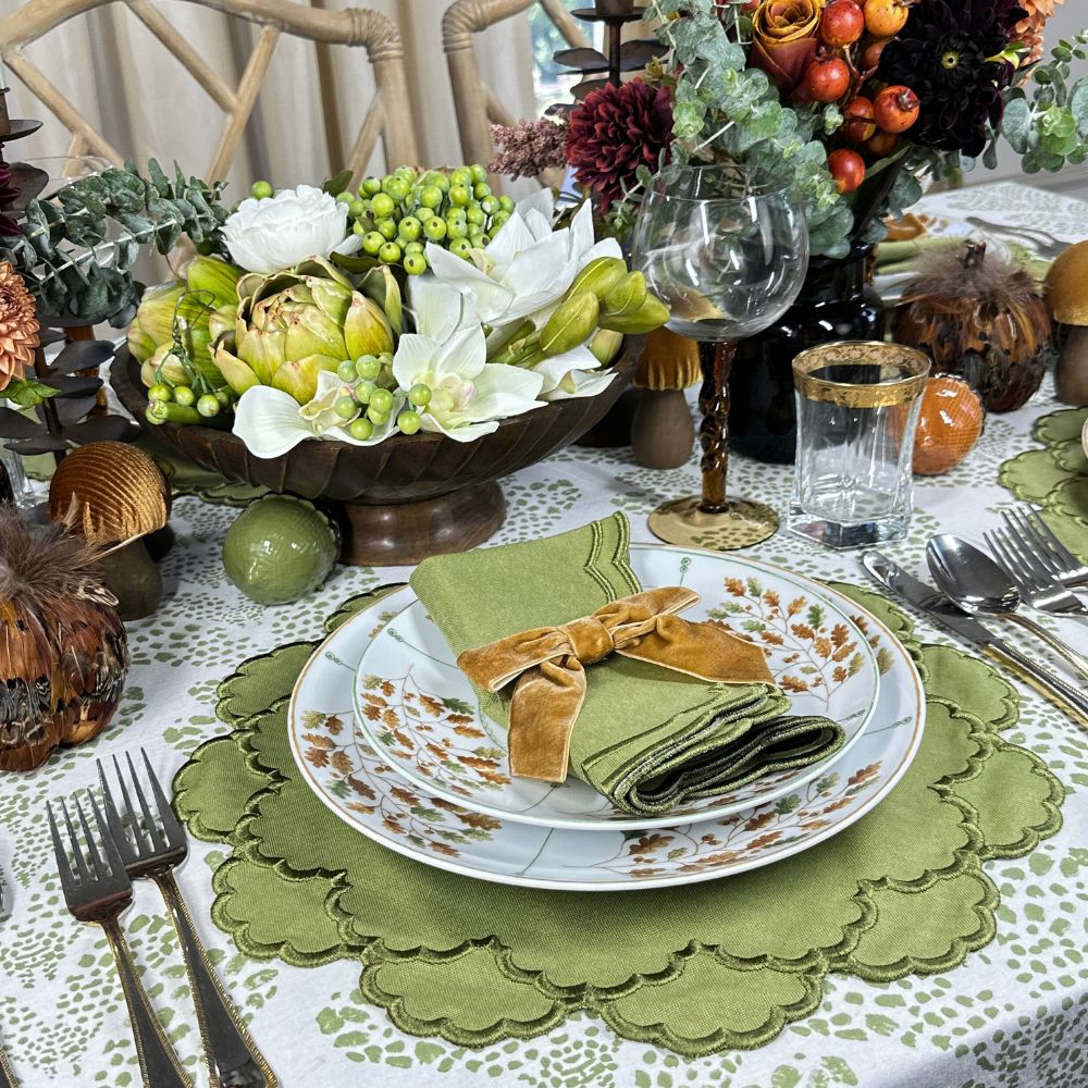 Lillian Placemat - Sage (Set of 4)