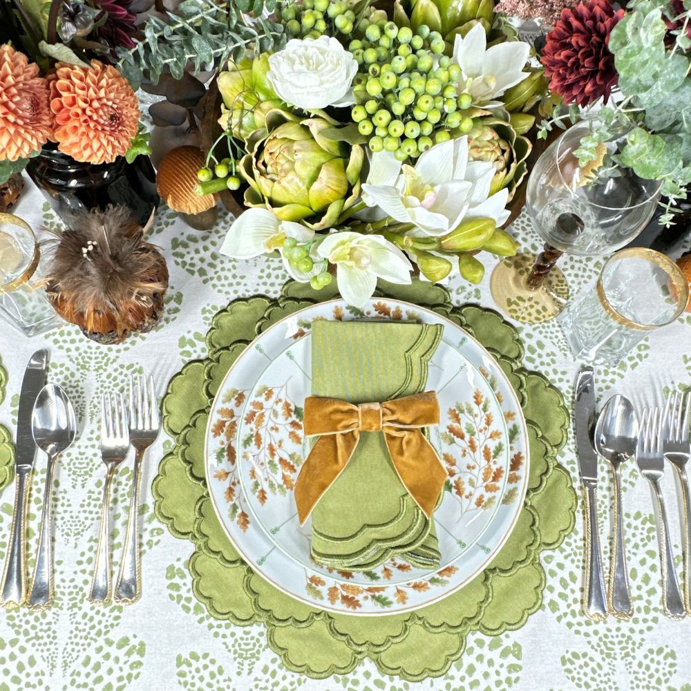 Lillian Placemat - Sage (Set of 4)