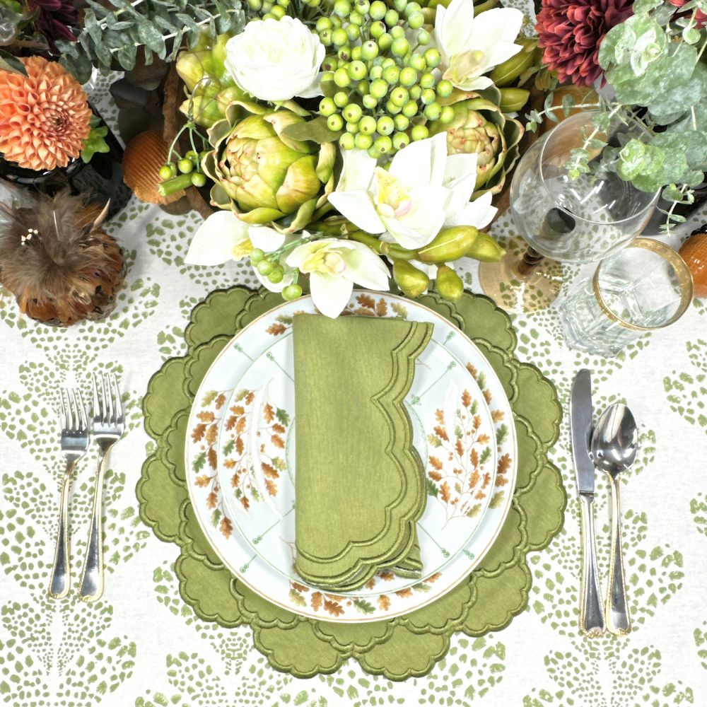 Lillian Placemat - Sage (Set of 4)