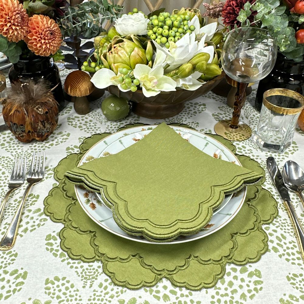 Lillian Placemat - Sage (Set of 4)