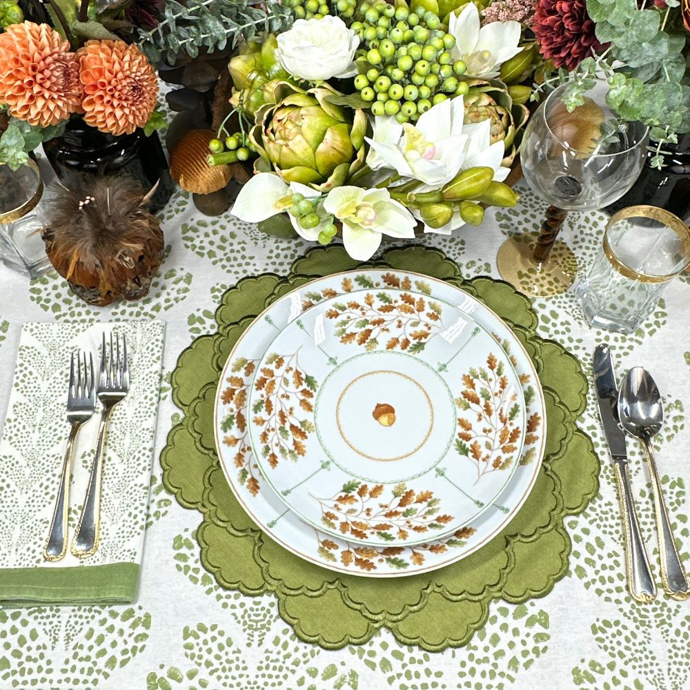 Lillian Placemat - Sage (Set of 4)