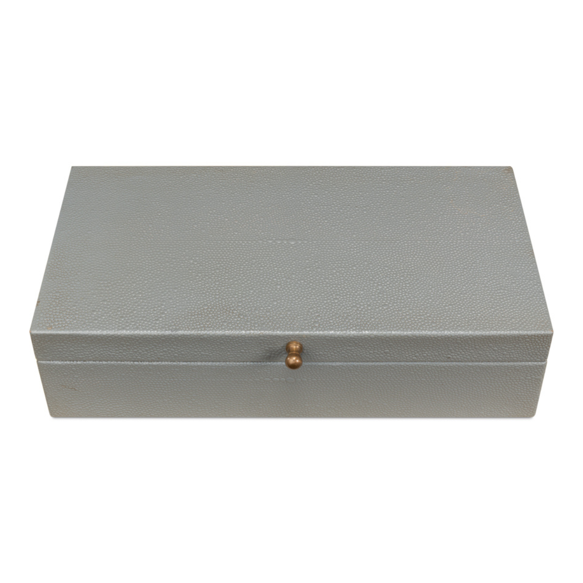 Gatsburg Shagreen Box - Storm Grey (Set of 2)