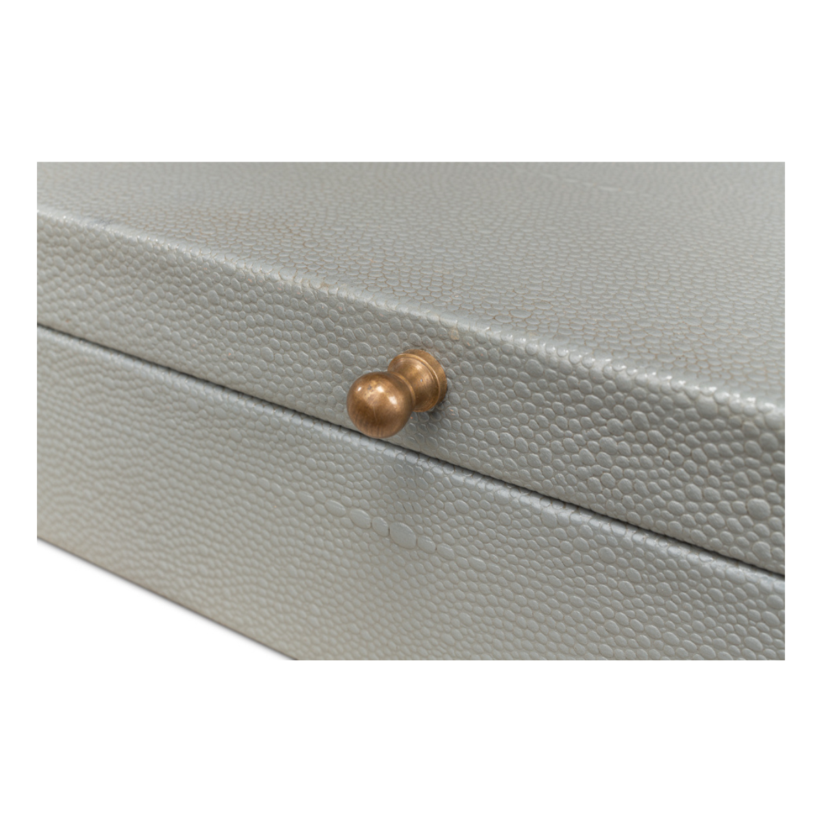 Gatsburg Shagreen Box - Storm Grey (Set of 2)