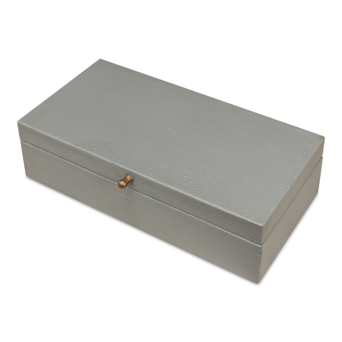 Gatsburg Shagreen Box - Storm Grey (Set of 2)