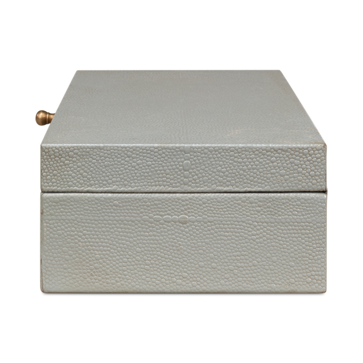 Gatsburg Shagreen Box - Storm Grey (Set of 2)