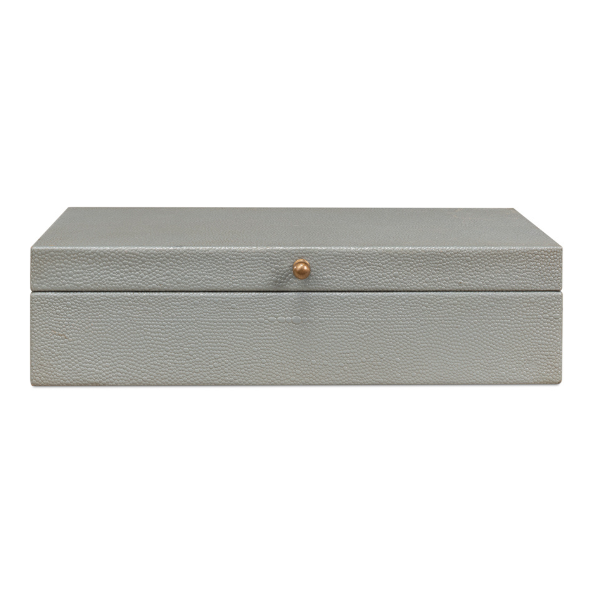 Gatsburg Shagreen Box - Storm Grey (Set of 2)