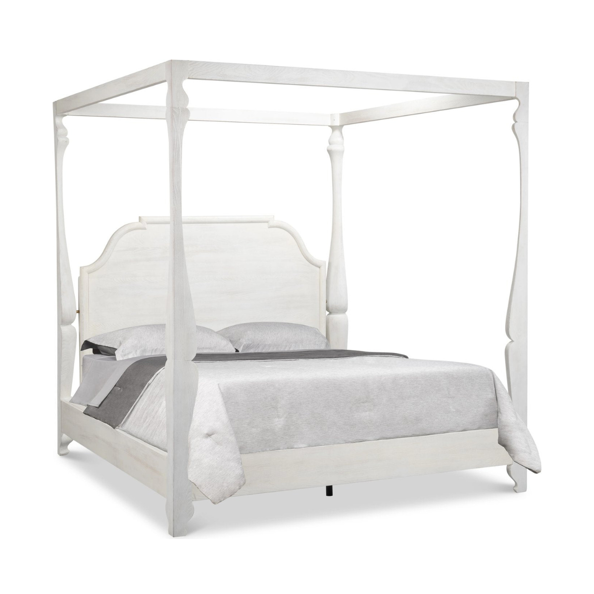 Madeline Bungalow Bed King Bungalow - White